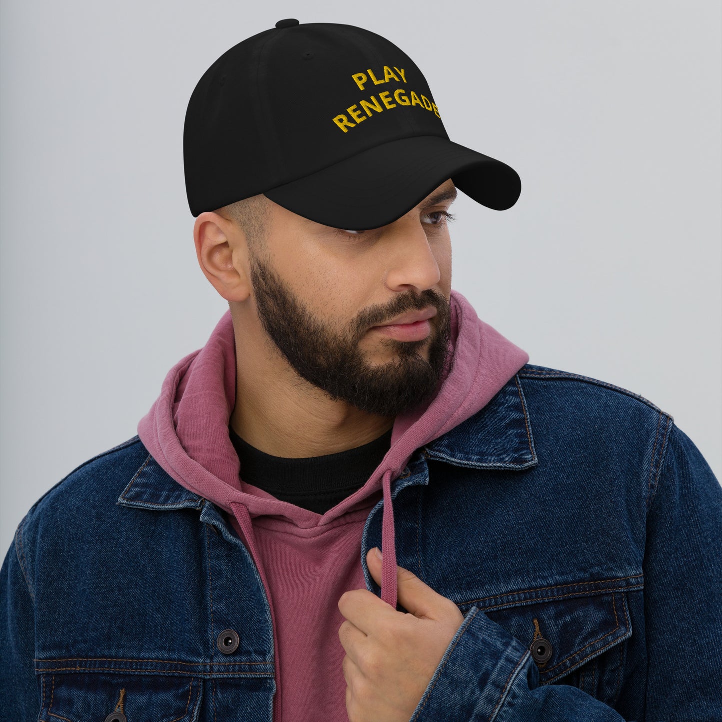 PLAY RENEGADE (dad hat) embroidered