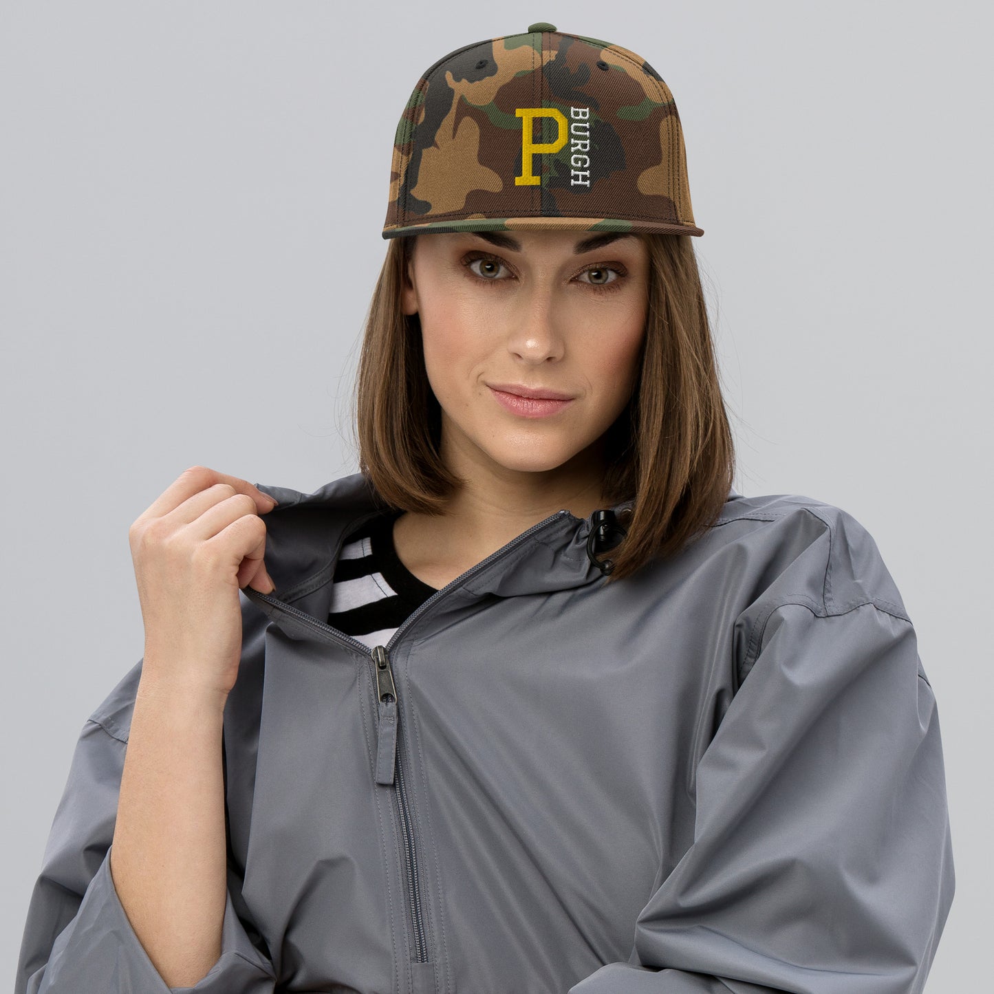 P-BURGH Snapback Hat