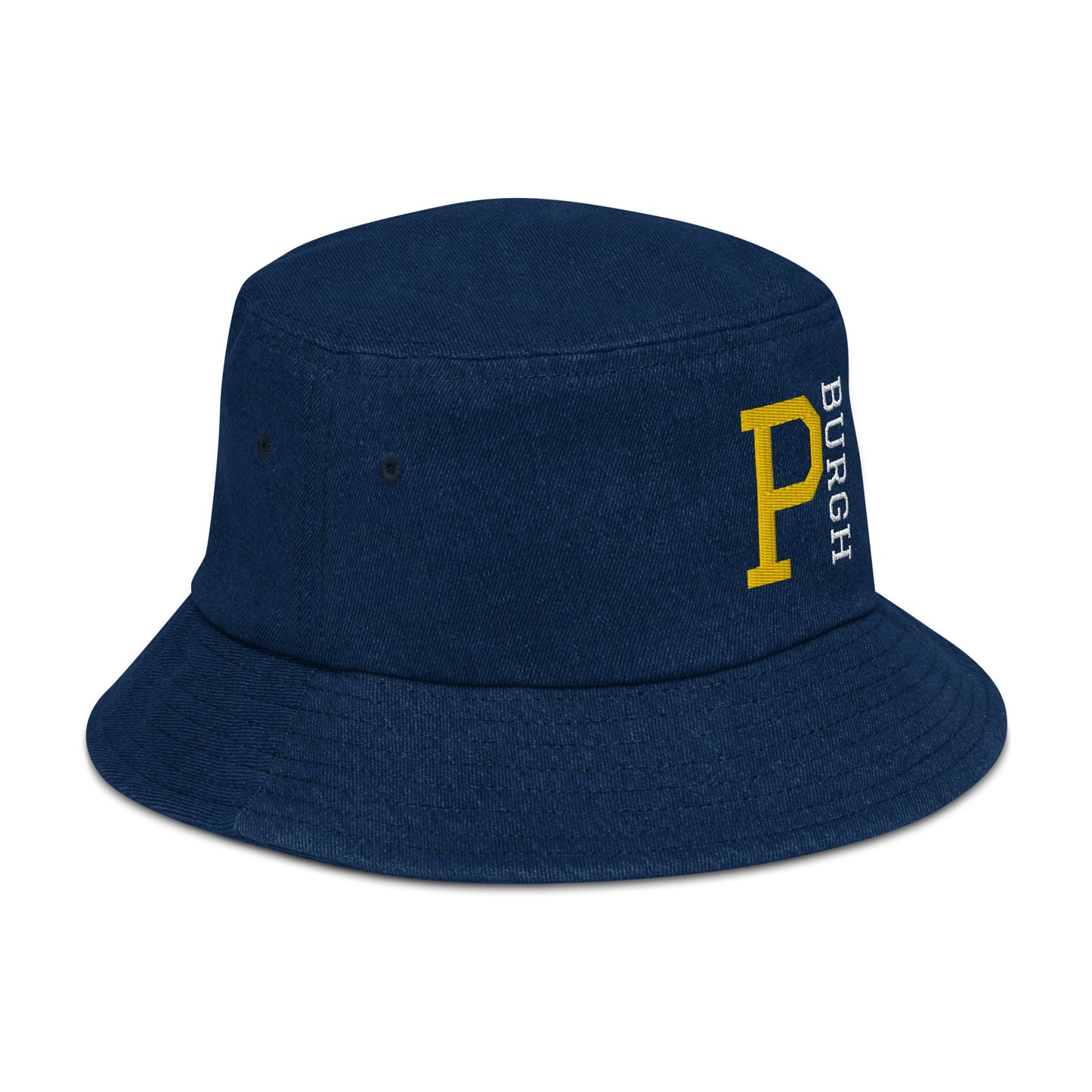 P-BURGH - Denim bucket hat