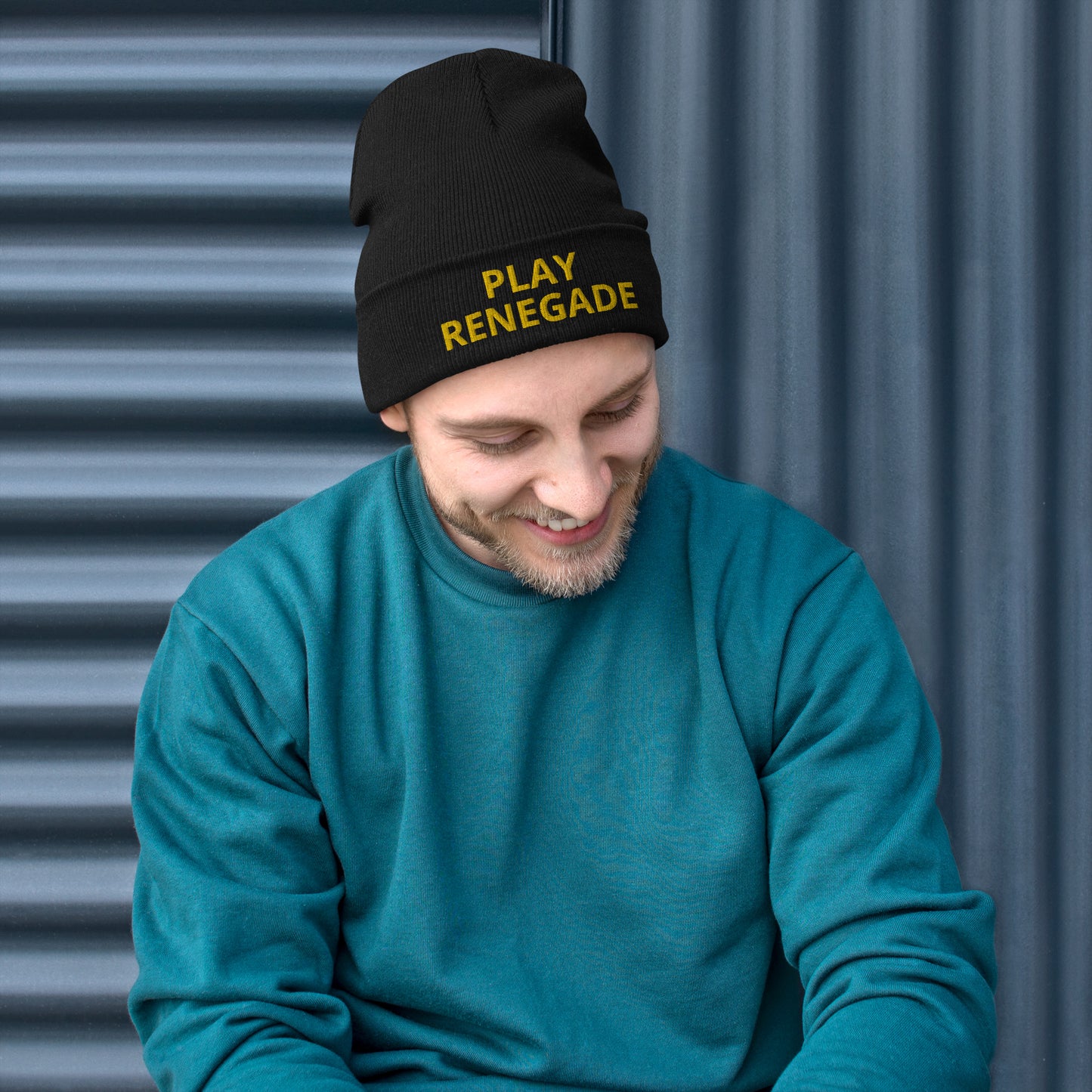 PLAY RENEGADE - Embroidered Beanie