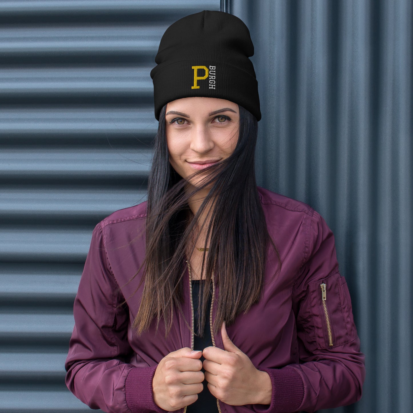 P-BURGH - Embroidered Beanie