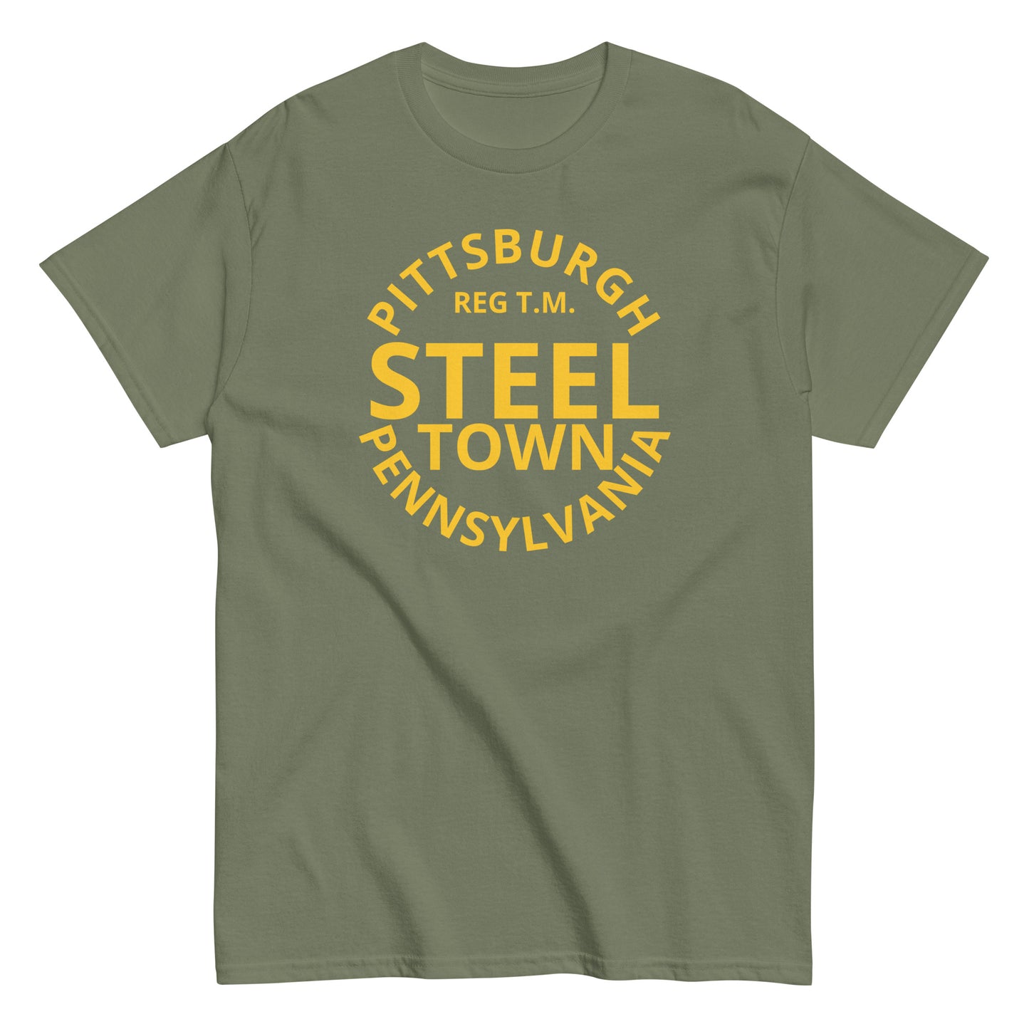 STEEL TOWN / REG T.M. Logo Men's classic tee