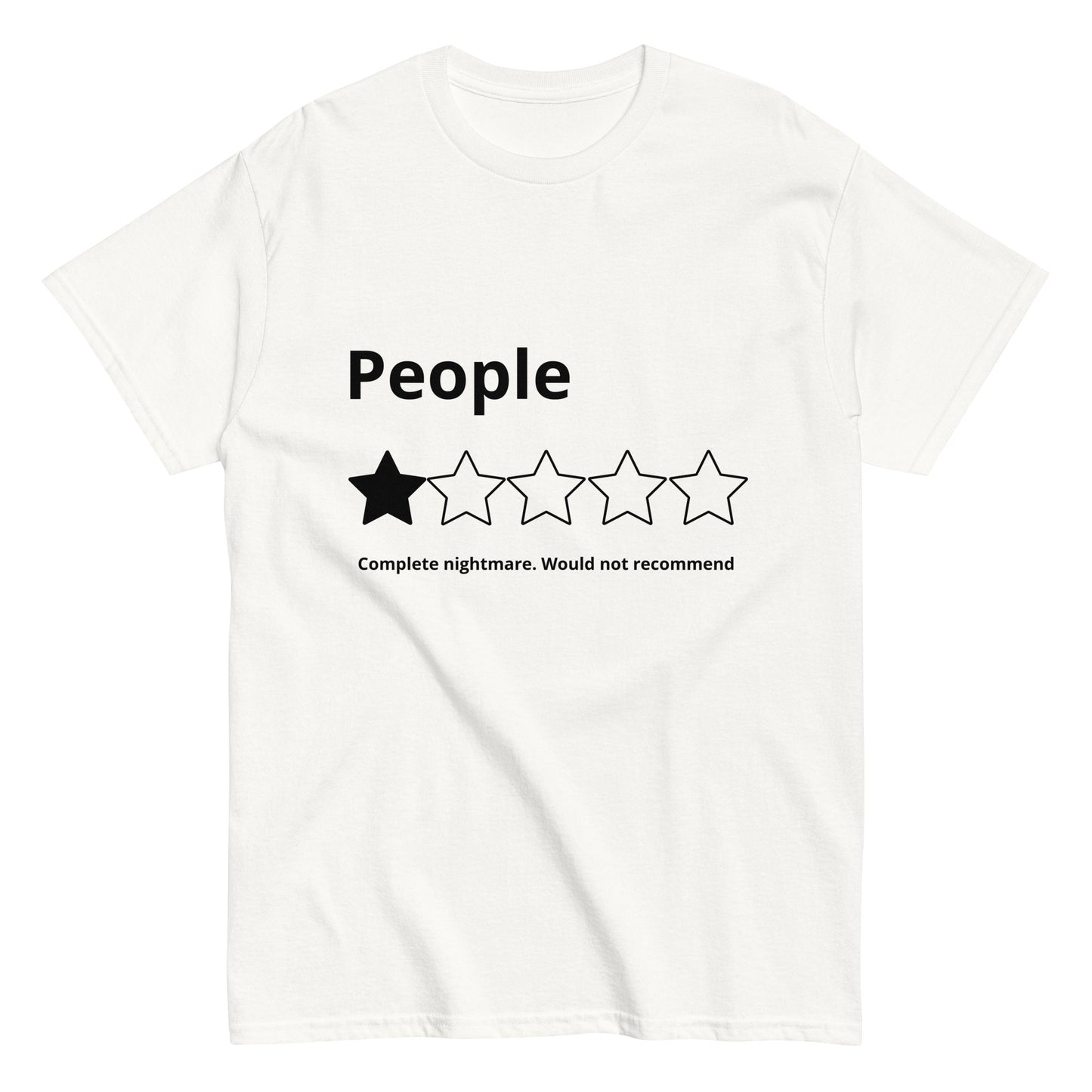 PEOPLE: WOULD NOT RECOMMEND