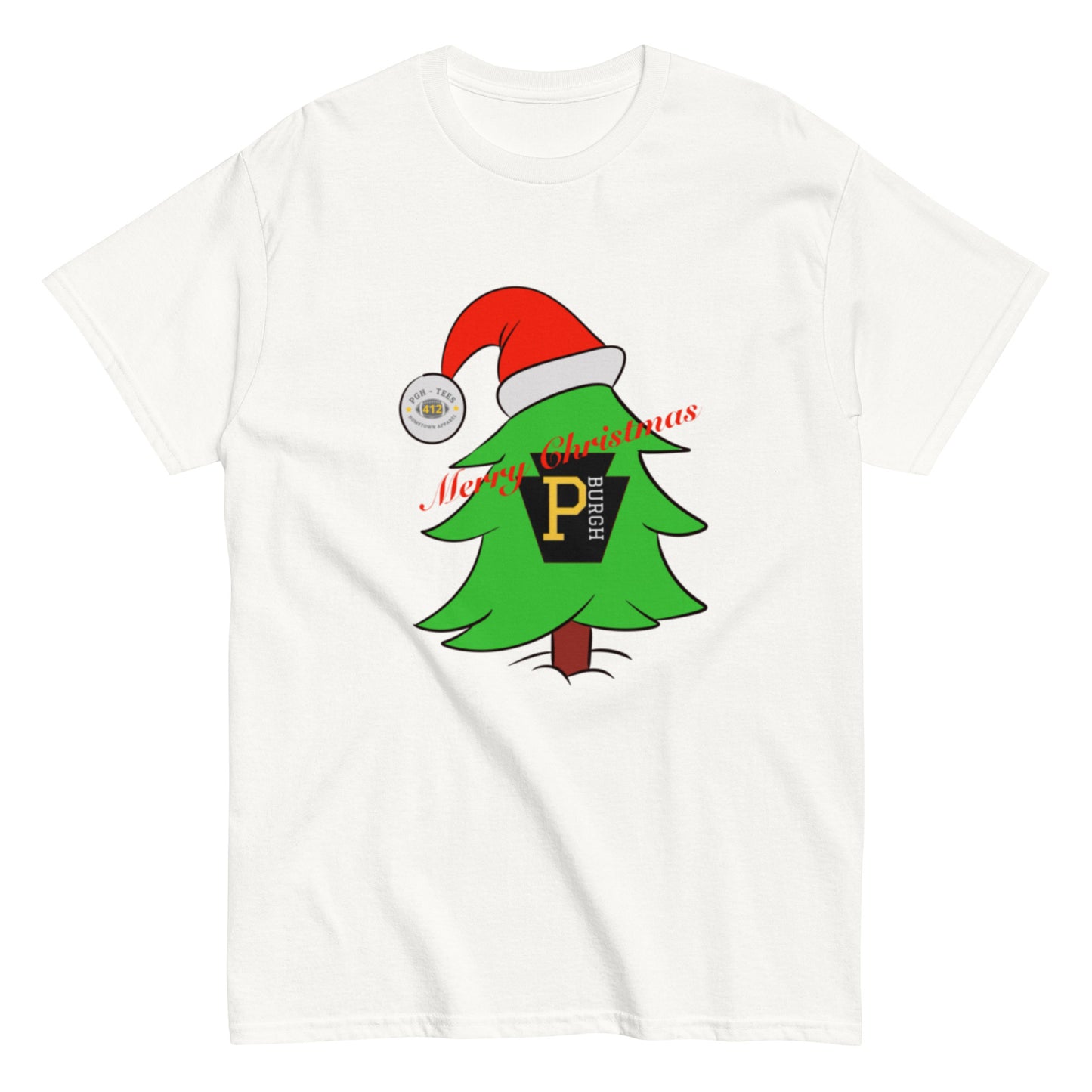 MERRY CHRISTMAS / P-BURGH TREE