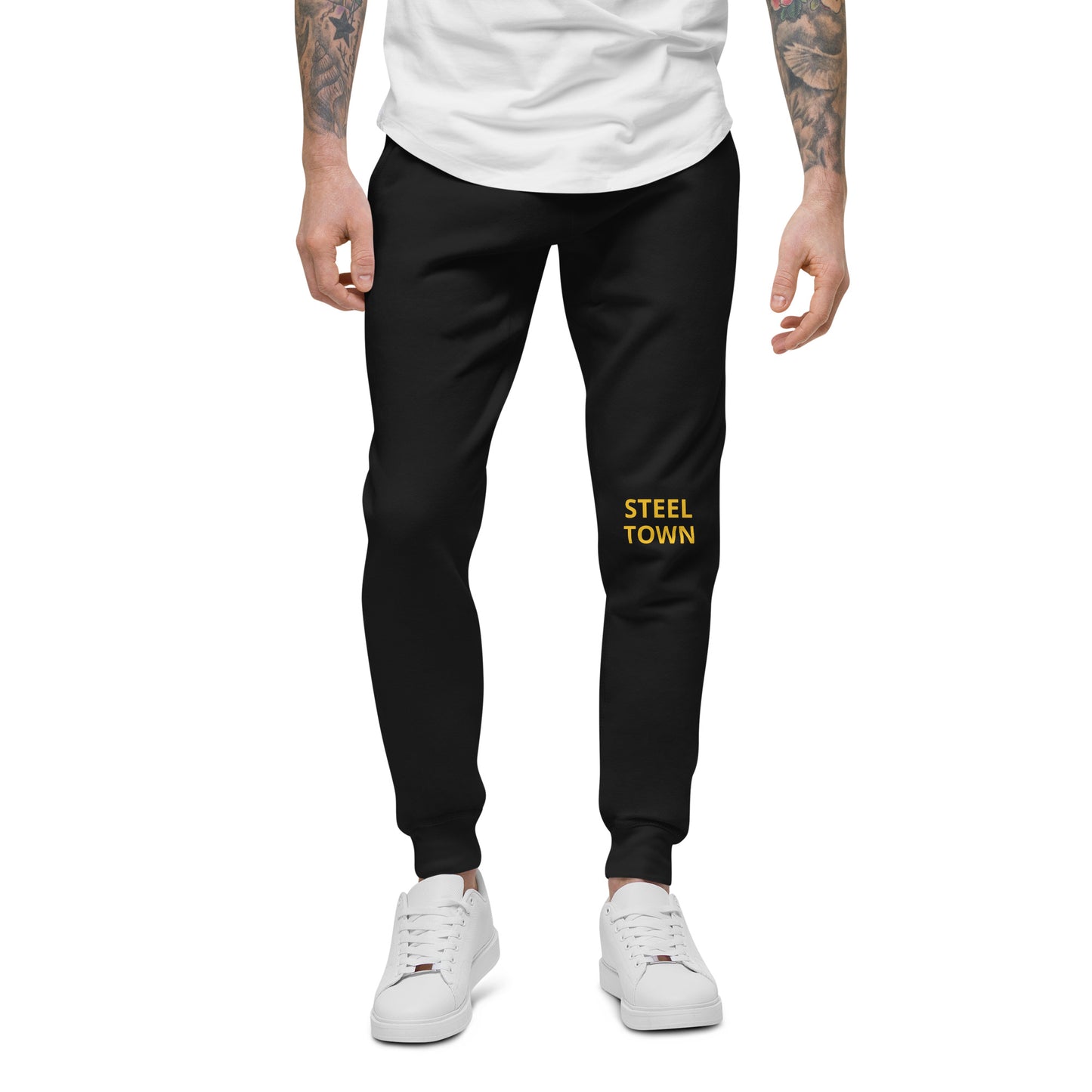 STEEL TOWN Logo Unisex fleece sweatpants