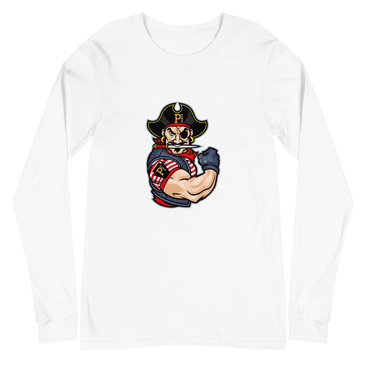 P-BURGH PIRATE Unisex Long Sleeve Tee