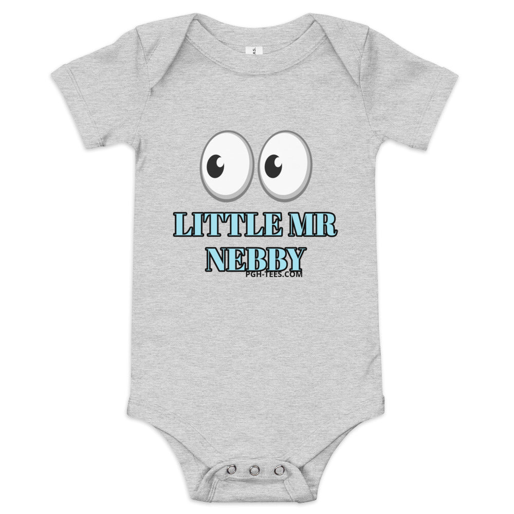 LITTLE MR NEBBY Baby short sleeve one piece