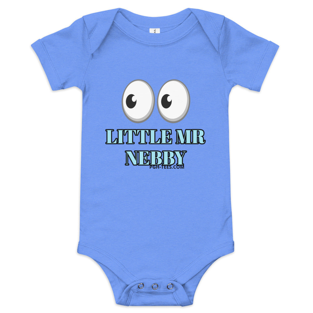 LITTLE MR NEBBY Baby short sleeve one piece