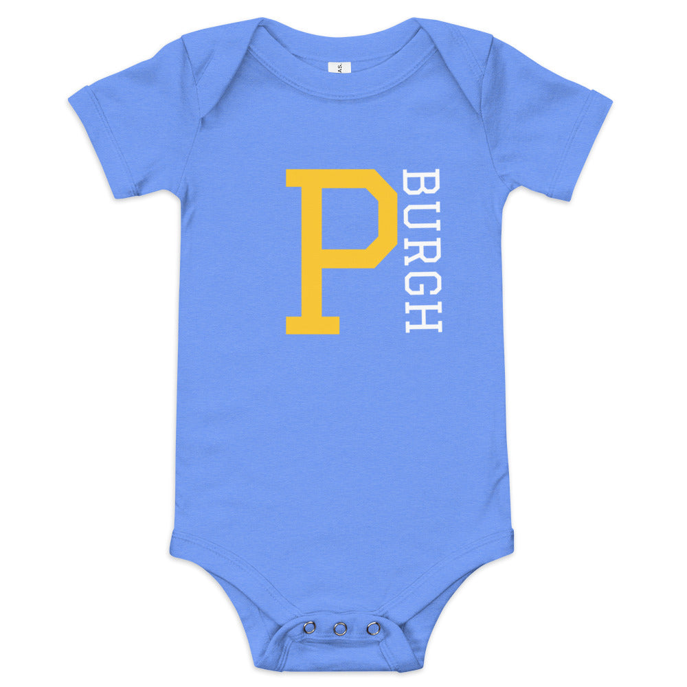 P-BURGH Brand Baby short sleeve one piece