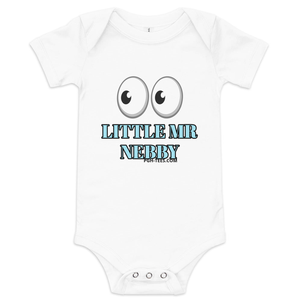 LITTLE MR NEBBY Baby short sleeve one piece