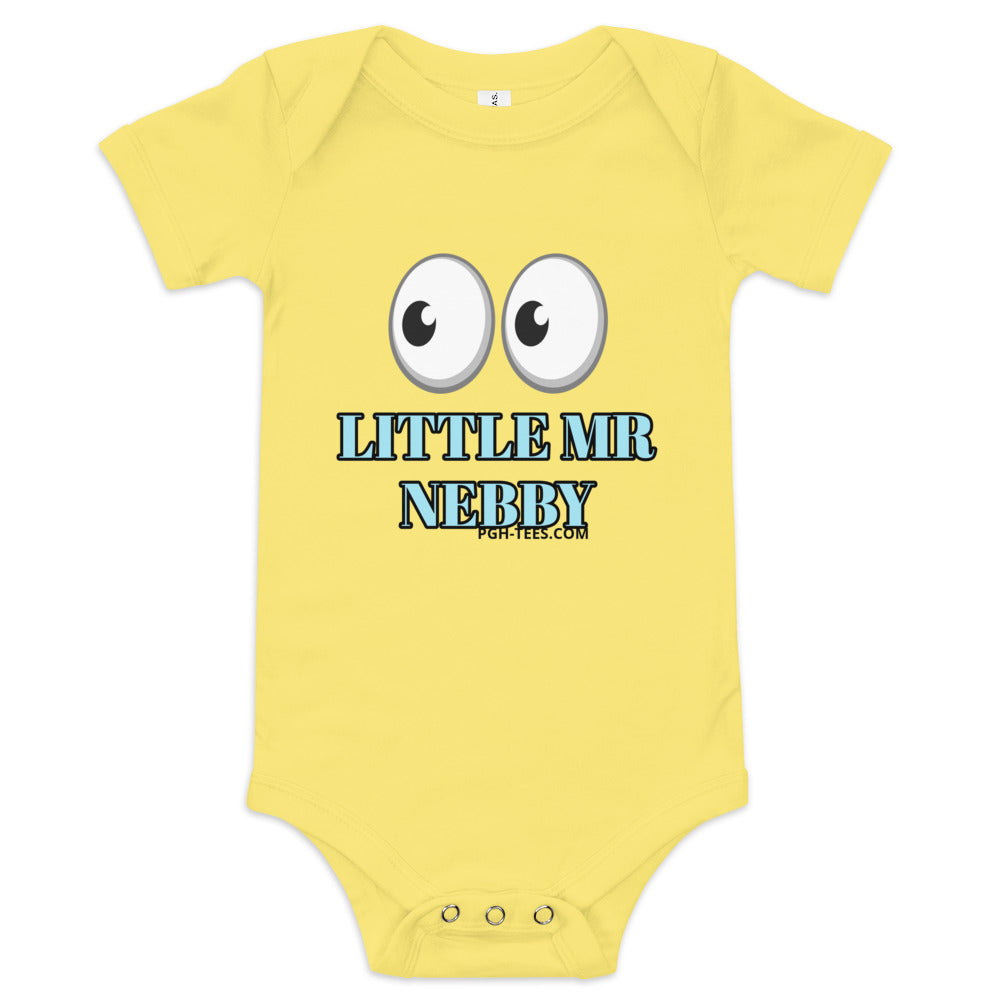 LITTLE MR NEBBY Baby short sleeve one piece