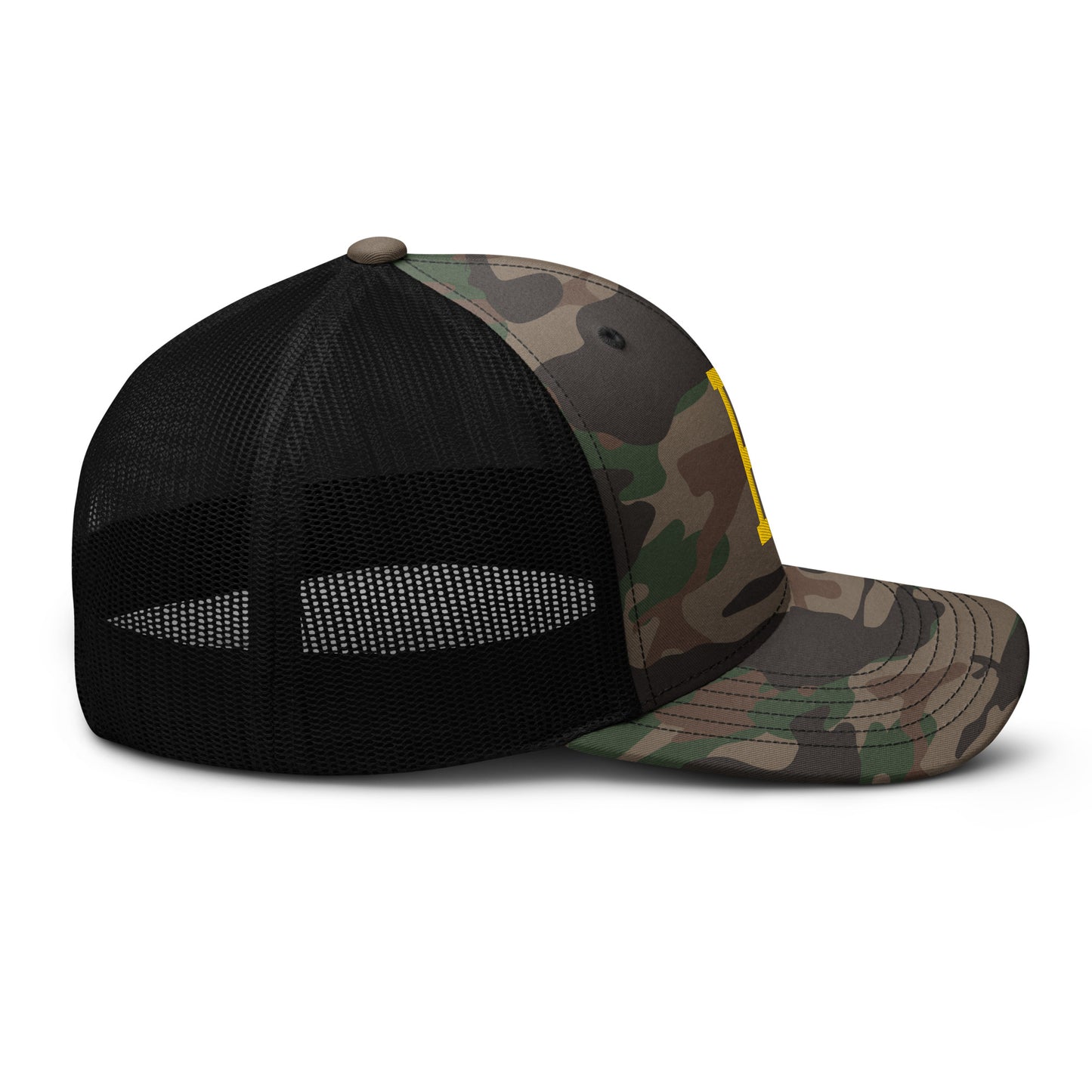 P-BURGH Brand Camouflage trucker hat