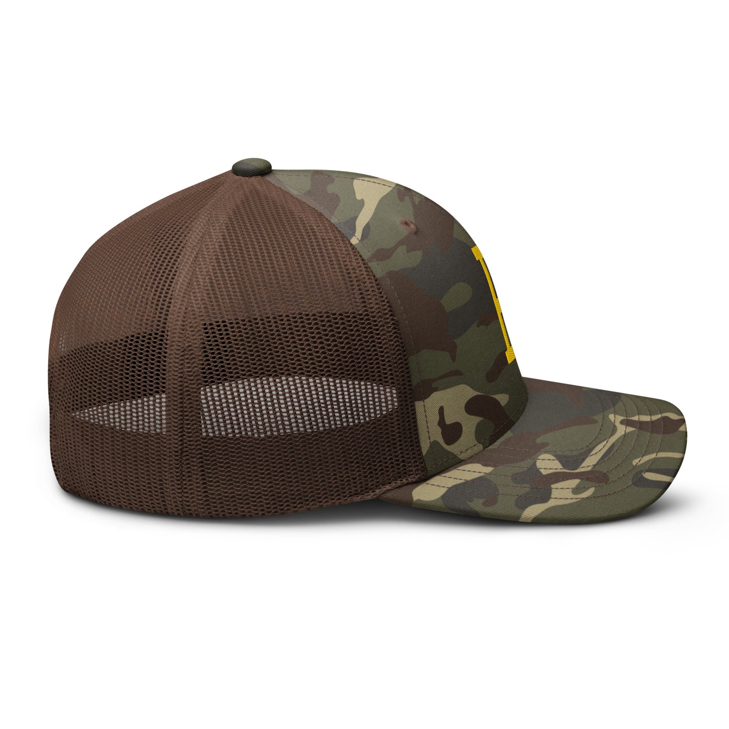 P-BURGH Brand Camouflage trucker hat