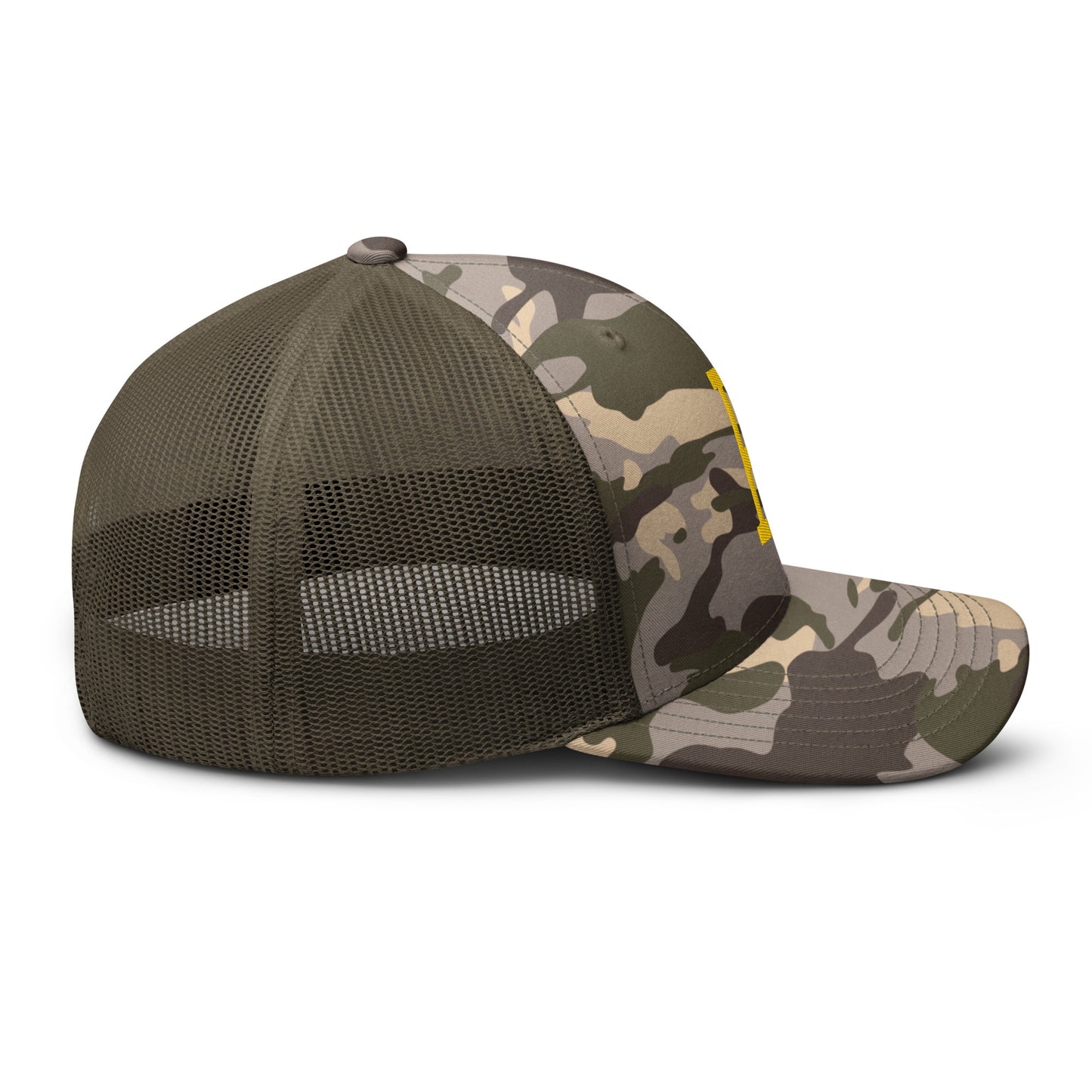 P-BURGH Brand Camouflage trucker hat