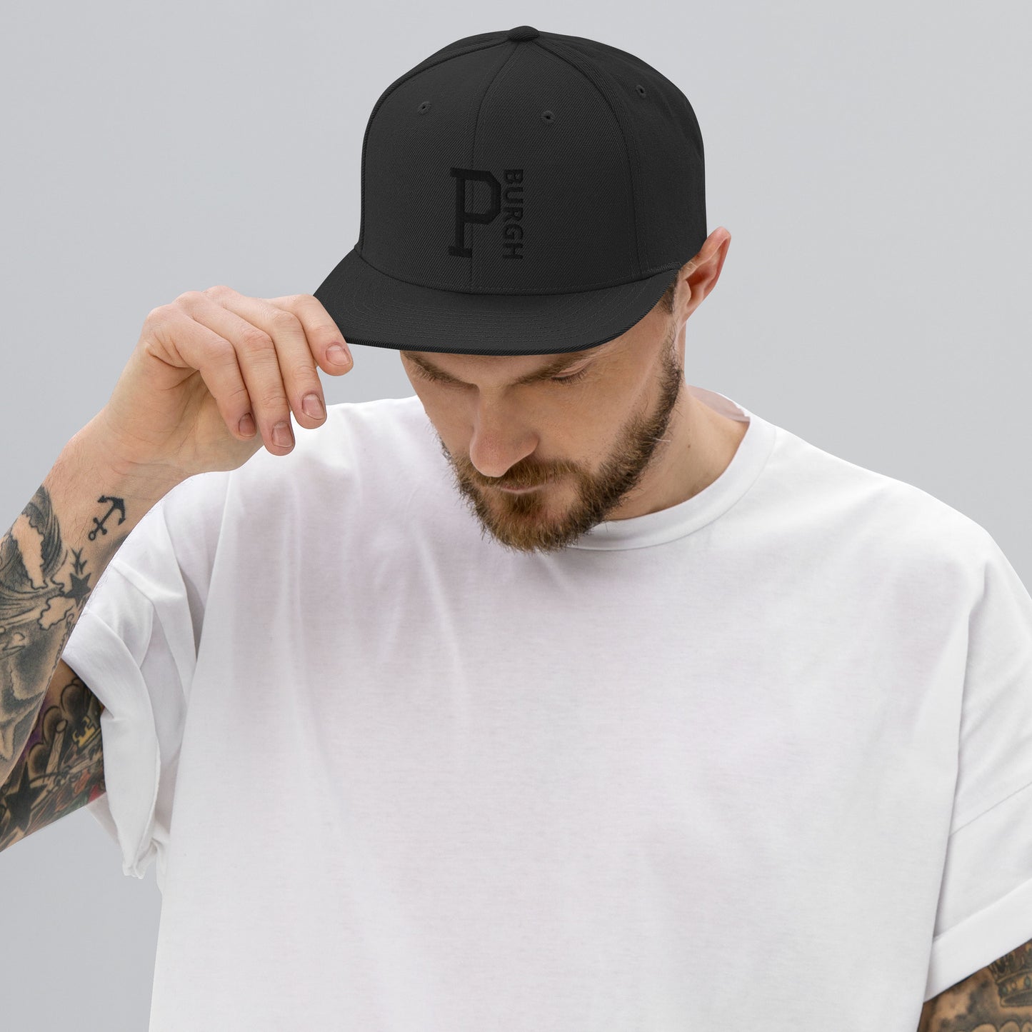 MIDNIGHT COLLECTION - P-BURGH Snapback Hat