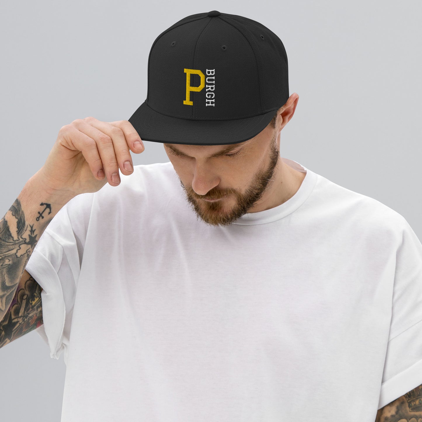 P-BURGH Snapback Hat