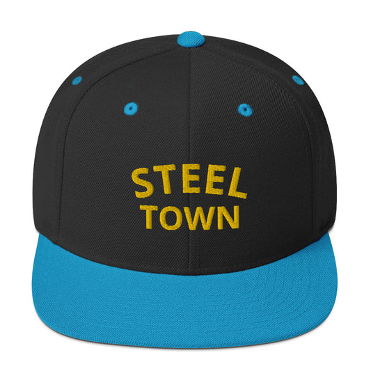 STEEL TOWN Logo Snapback Hat