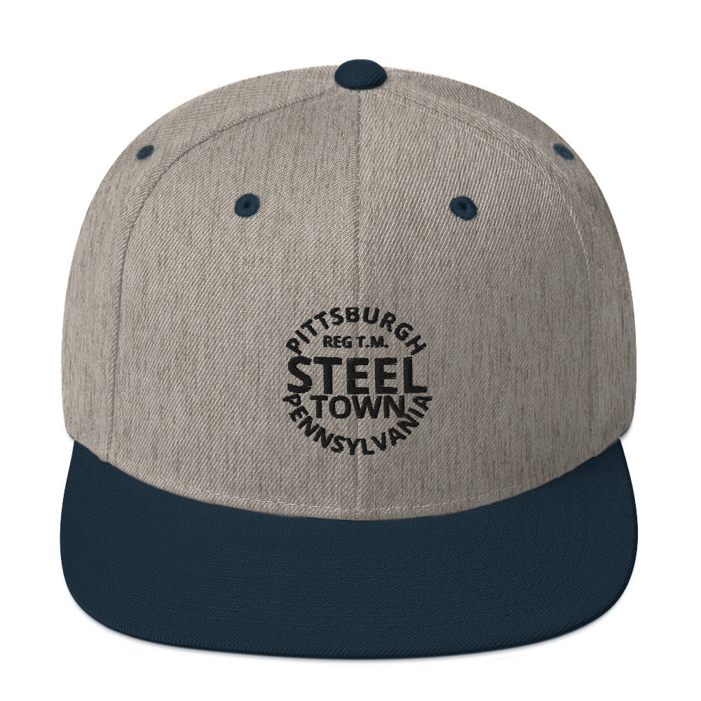 STEEL TOWN / REG T.M. Logo Snapback Hat