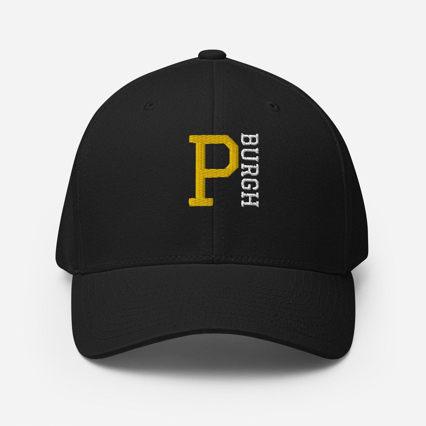 P-BURGH - Closed Back Structured Twill Cap