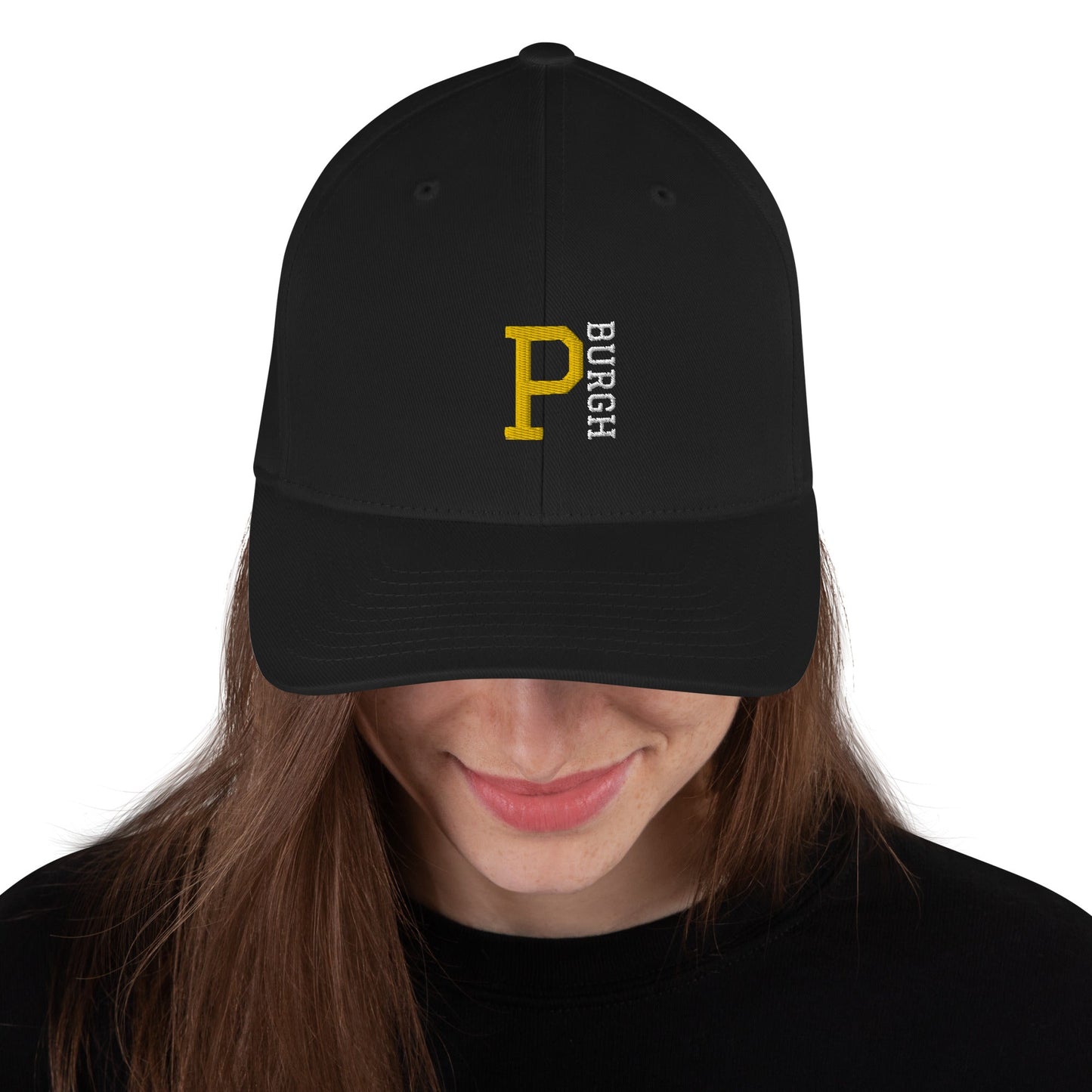 P-BURGH - Closed Back Structured Twill Cap