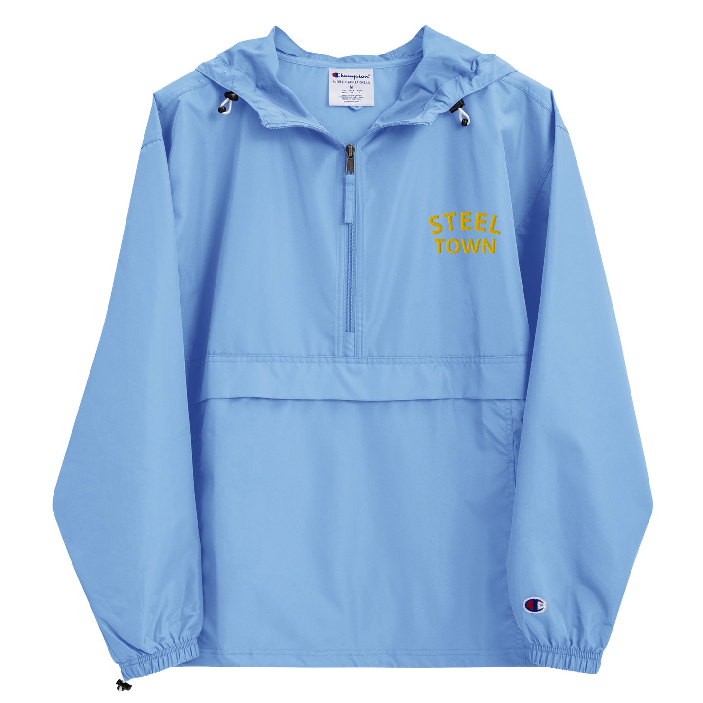 STEEL TOWN Logo Embroidered Champion Packable Jacket