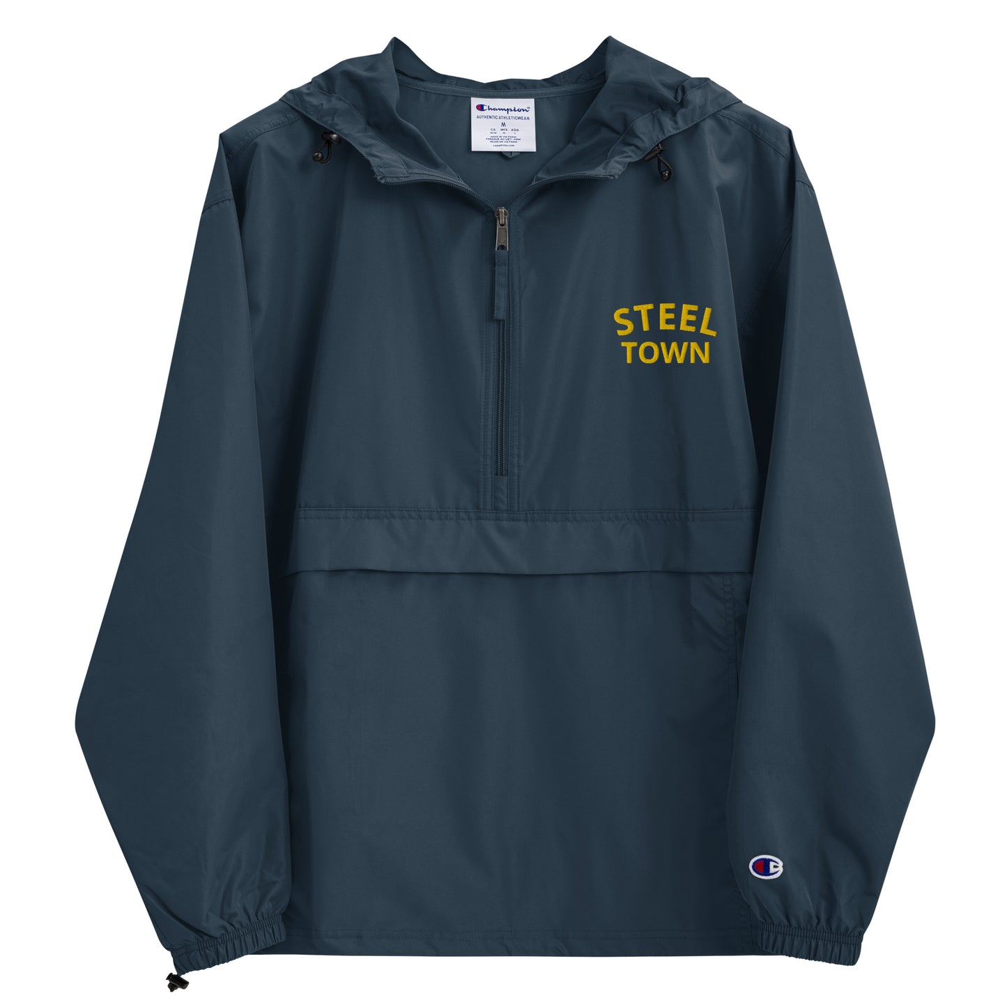 STEEL TOWN Logo Embroidered Champion Packable Jacket