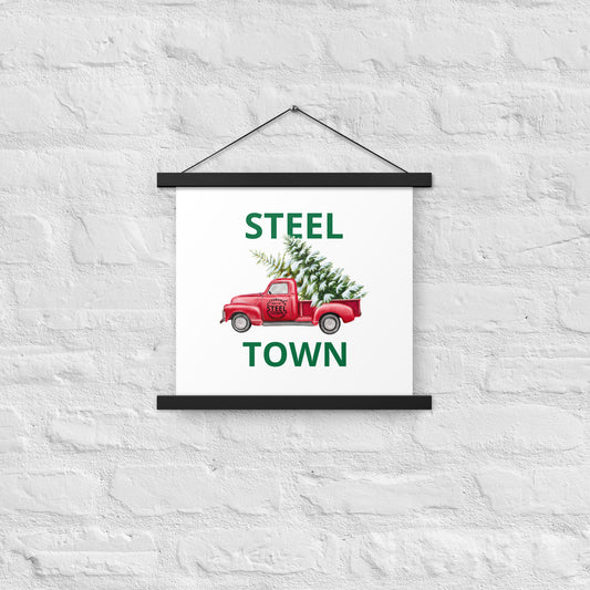 STEEL TOWN Christmas Banner