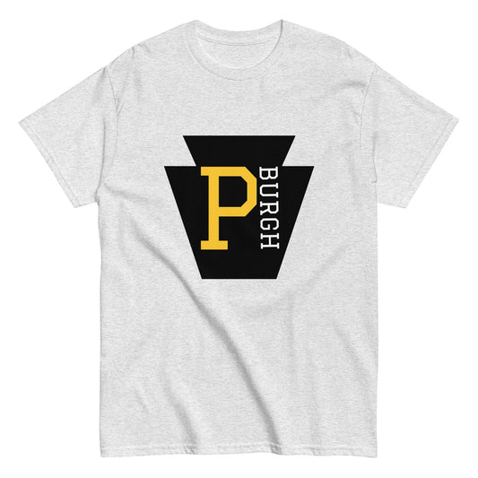 P-BURGH Brand Men's classic tee