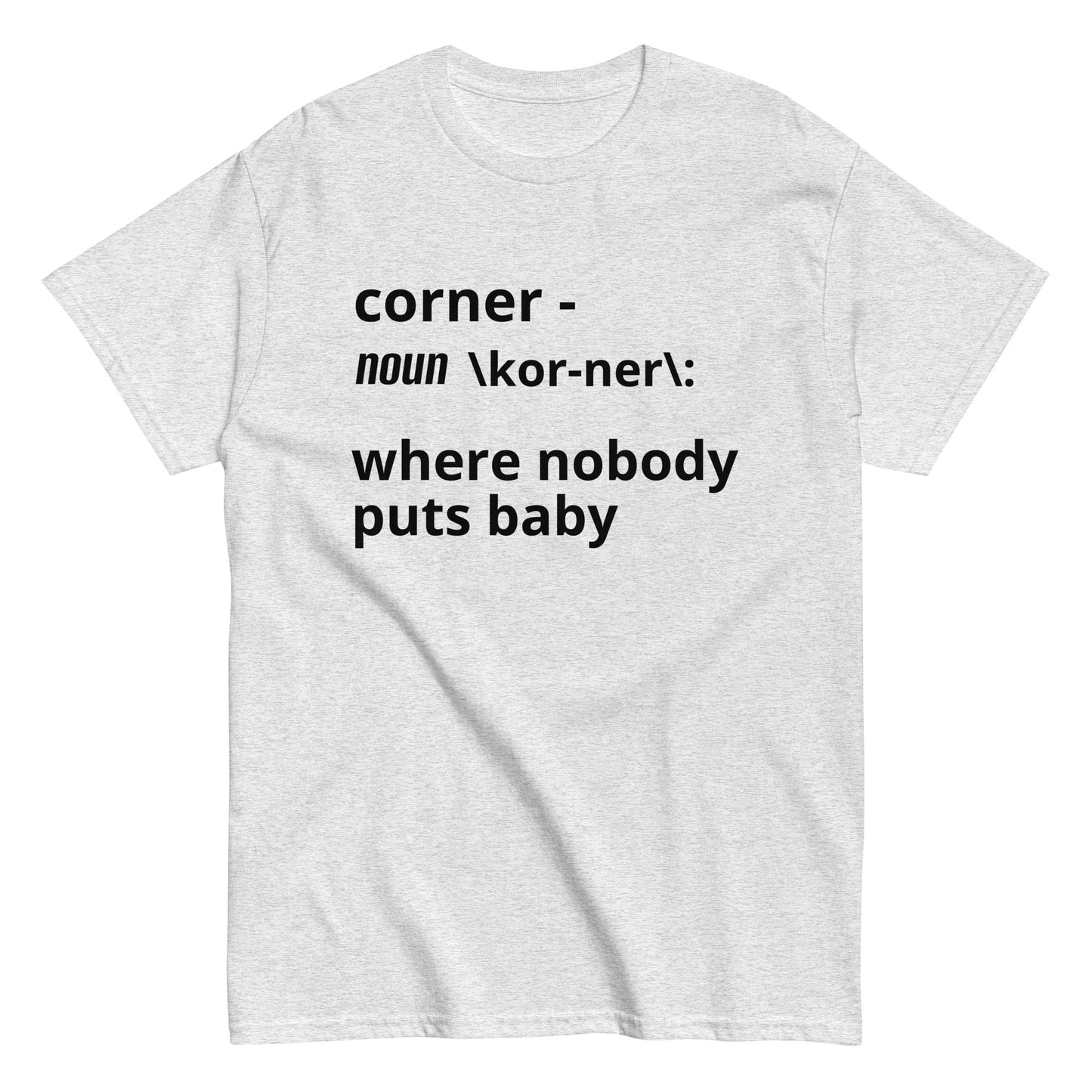 CORNER - WHERE NOBODY PUTS BABY