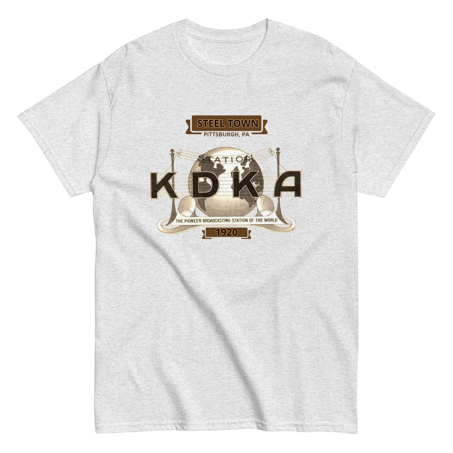 KDKA 1020 BROADCAST COMPANY Men's classic tee