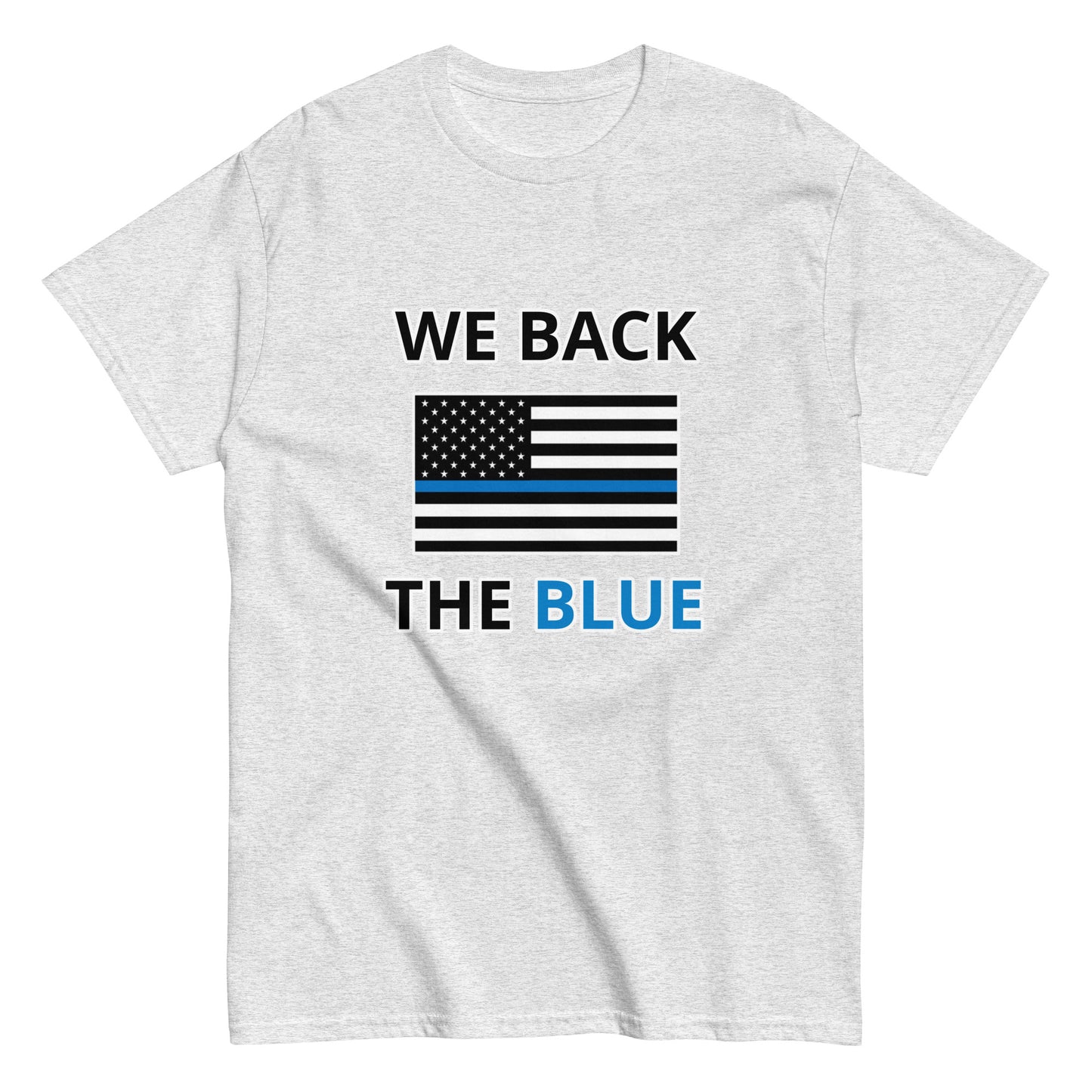 WE BACK THE BLUE