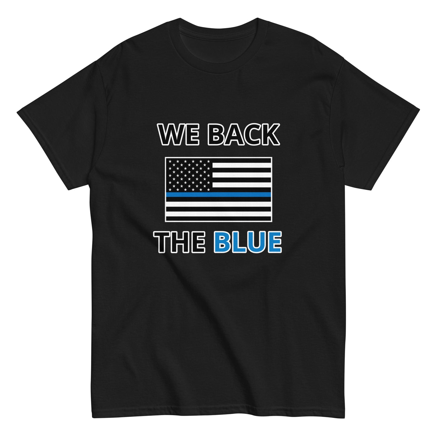 WE BACK THE BLUE