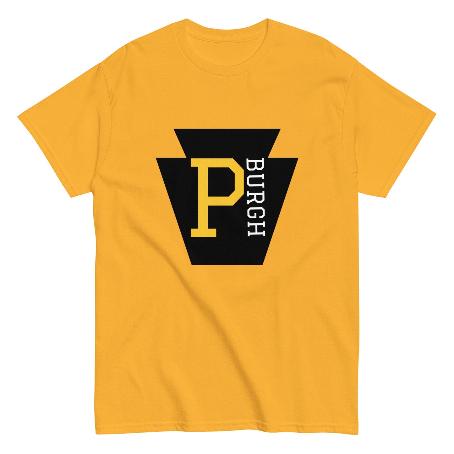 P-BURGH Brand Men's classic tee