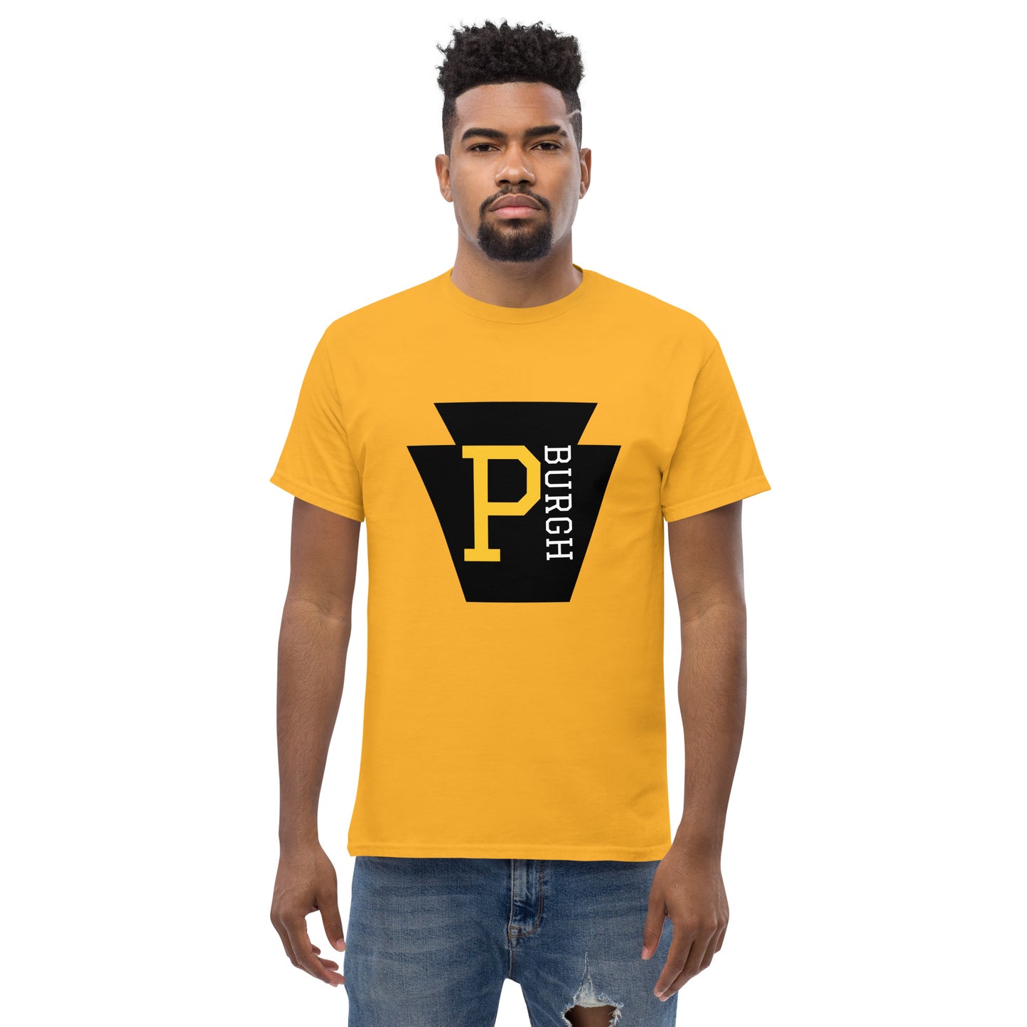 P-BURGH KEYSTONE Men's classic tee