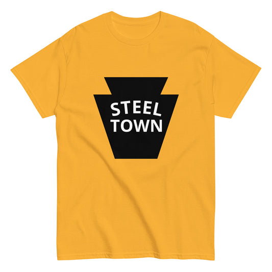 STEEL TOWN KEYSTONE Logo Men's classic tee