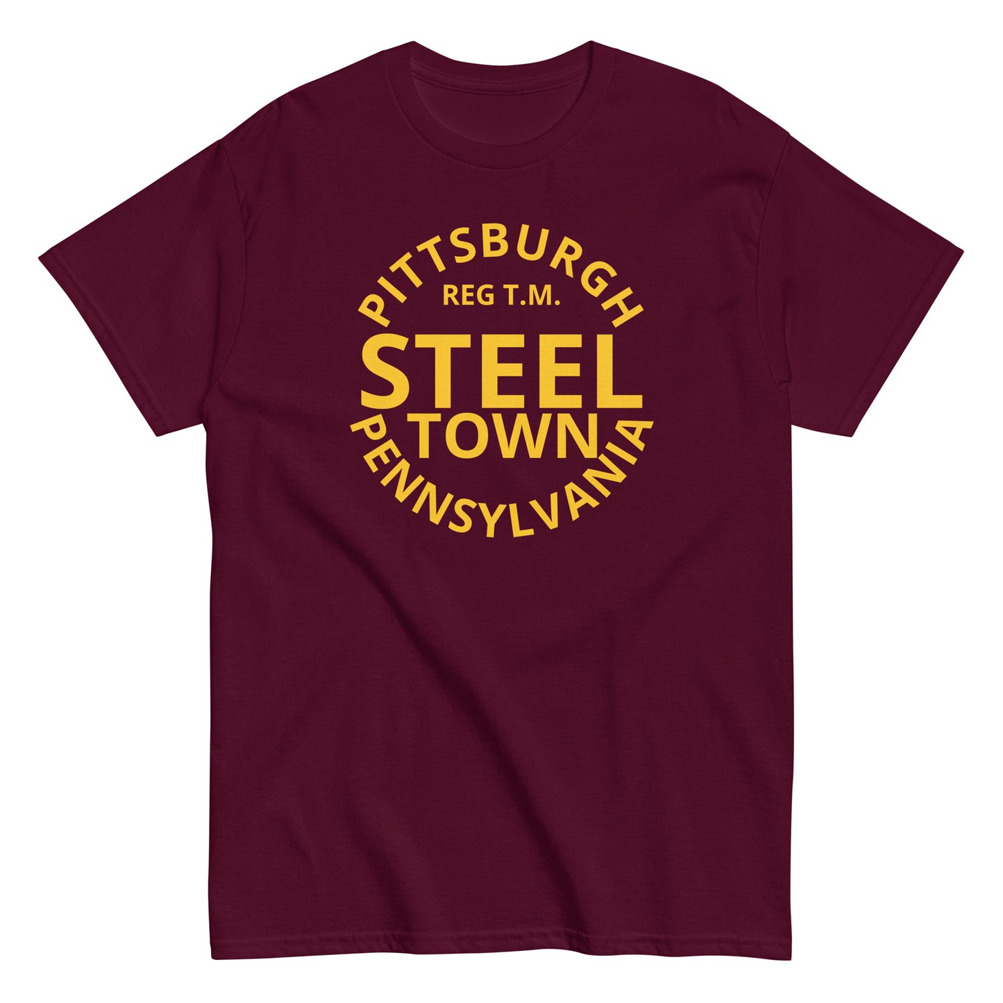 STEEL TOWN / REG T.M. Logo Men's classic tee