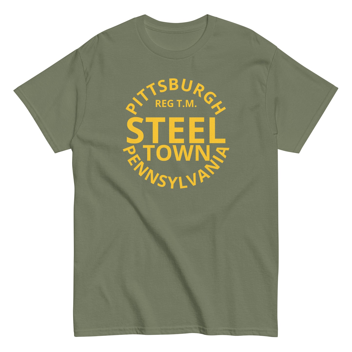 STEEL TOWN / REG T.M. Logo Men's classic tee