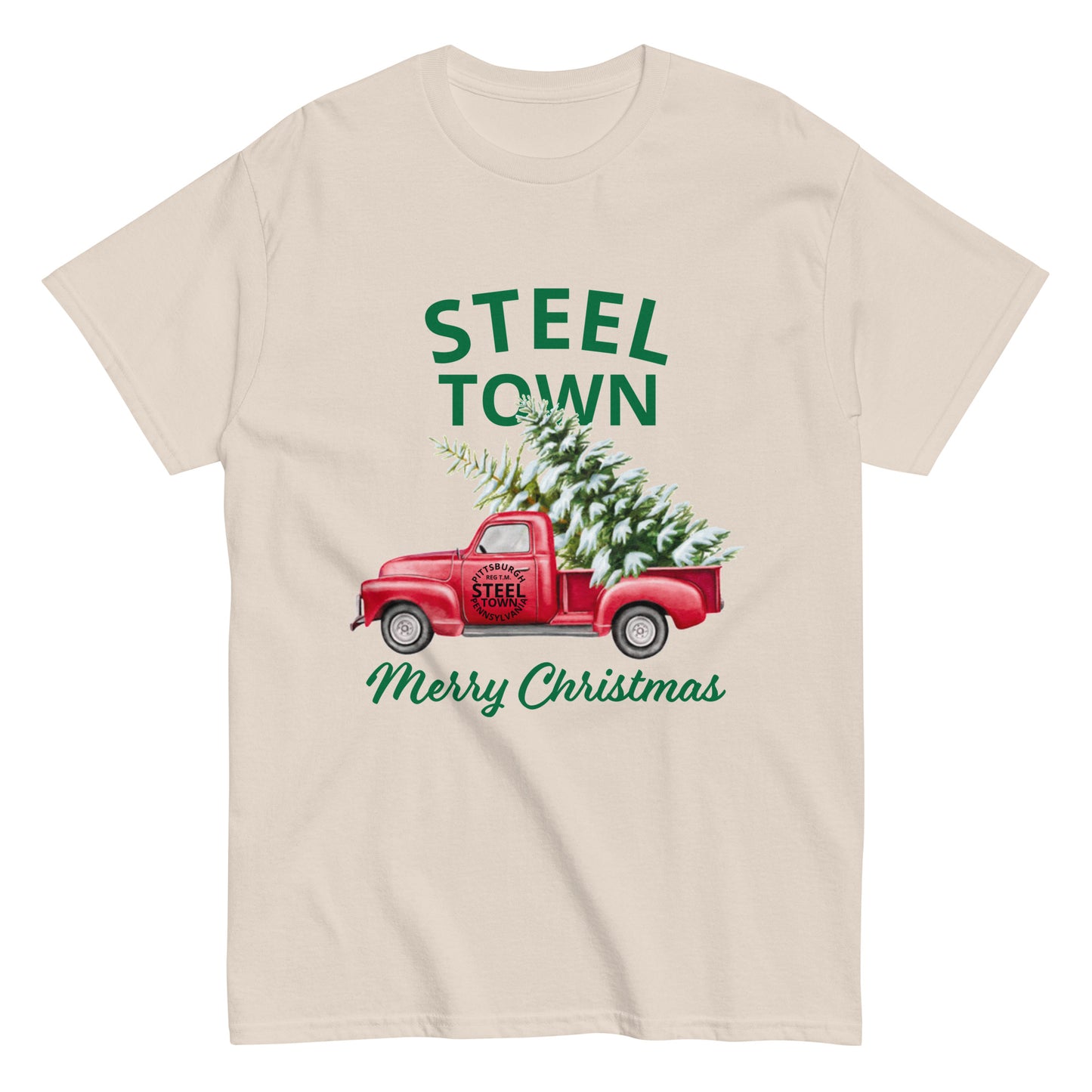 STEEL CITY XMAS TREE TRUCK