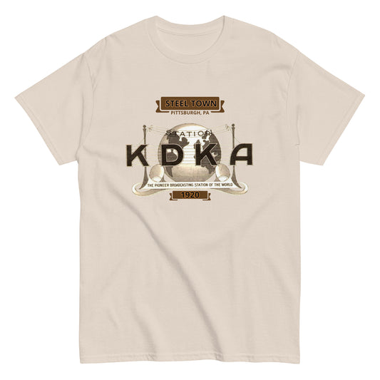 KDKA 1020 BROADCAST COMPANY Men's classic tee