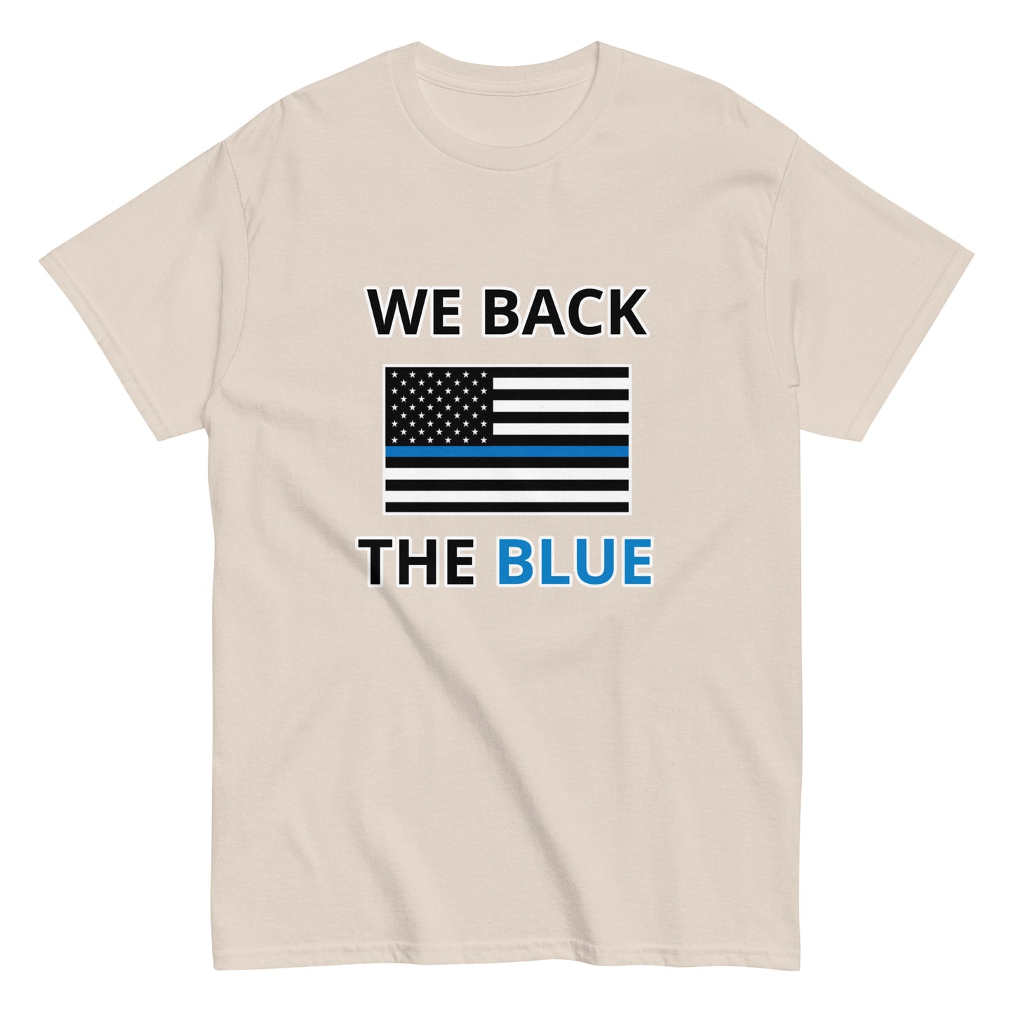 WE BACK THE BLUE