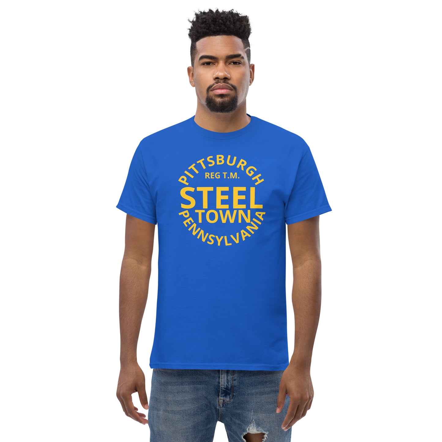 STEEL TOWN / REG T.M. Logo Men's classic tee