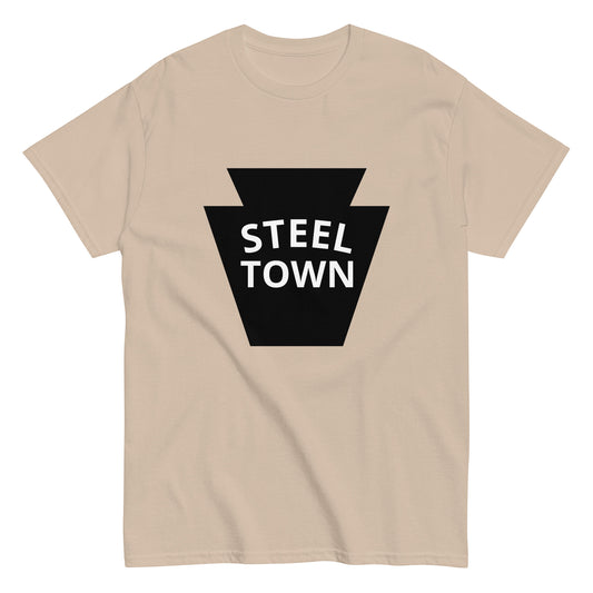 STEEL TOWN KEYSTONE Logo Men's classic tee