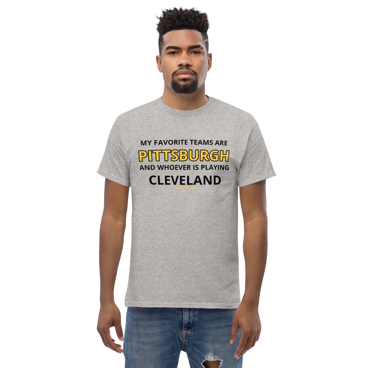 MY FAVORITE TEAMS ARE PGH AND WHOEVER PLAYS CLEVELAND