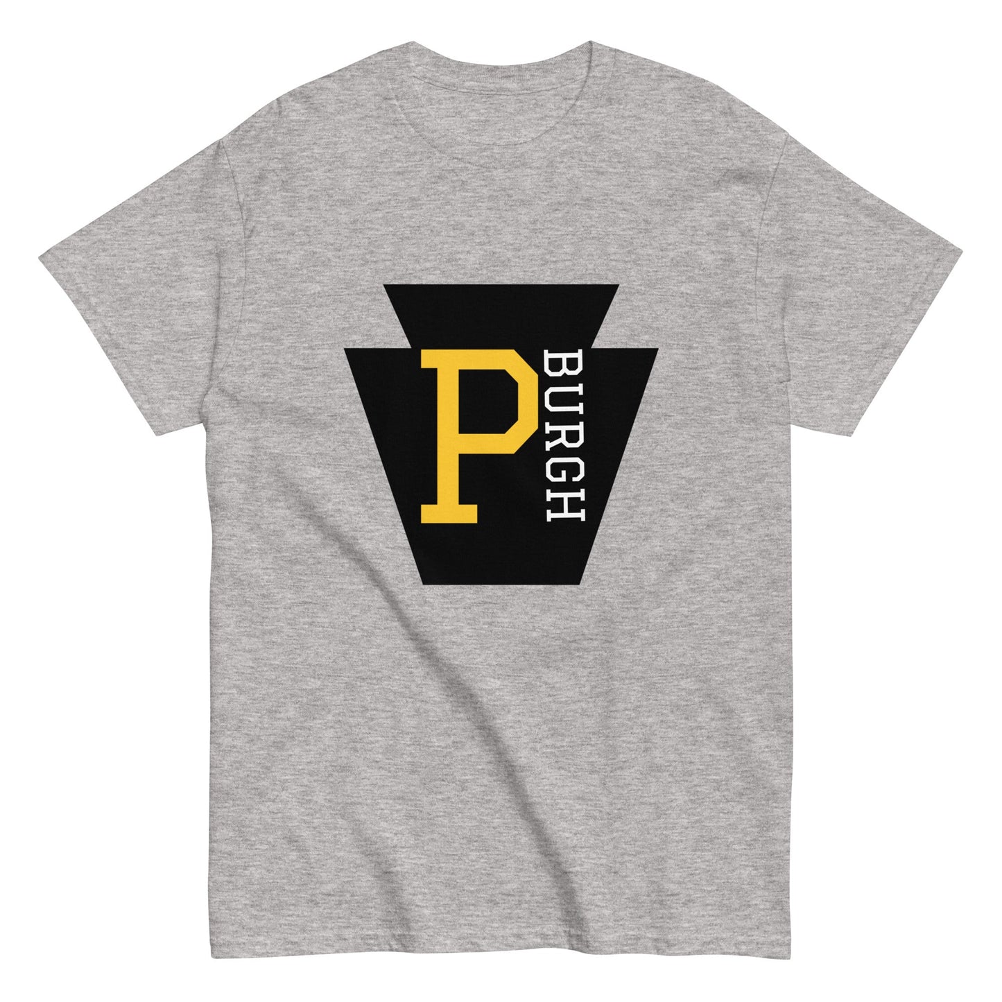 P-BURGH Brand Men's classic tee