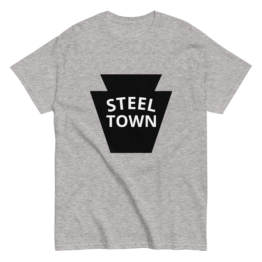 STEEL TOWN KEYSTONE Logo Men's classic tee