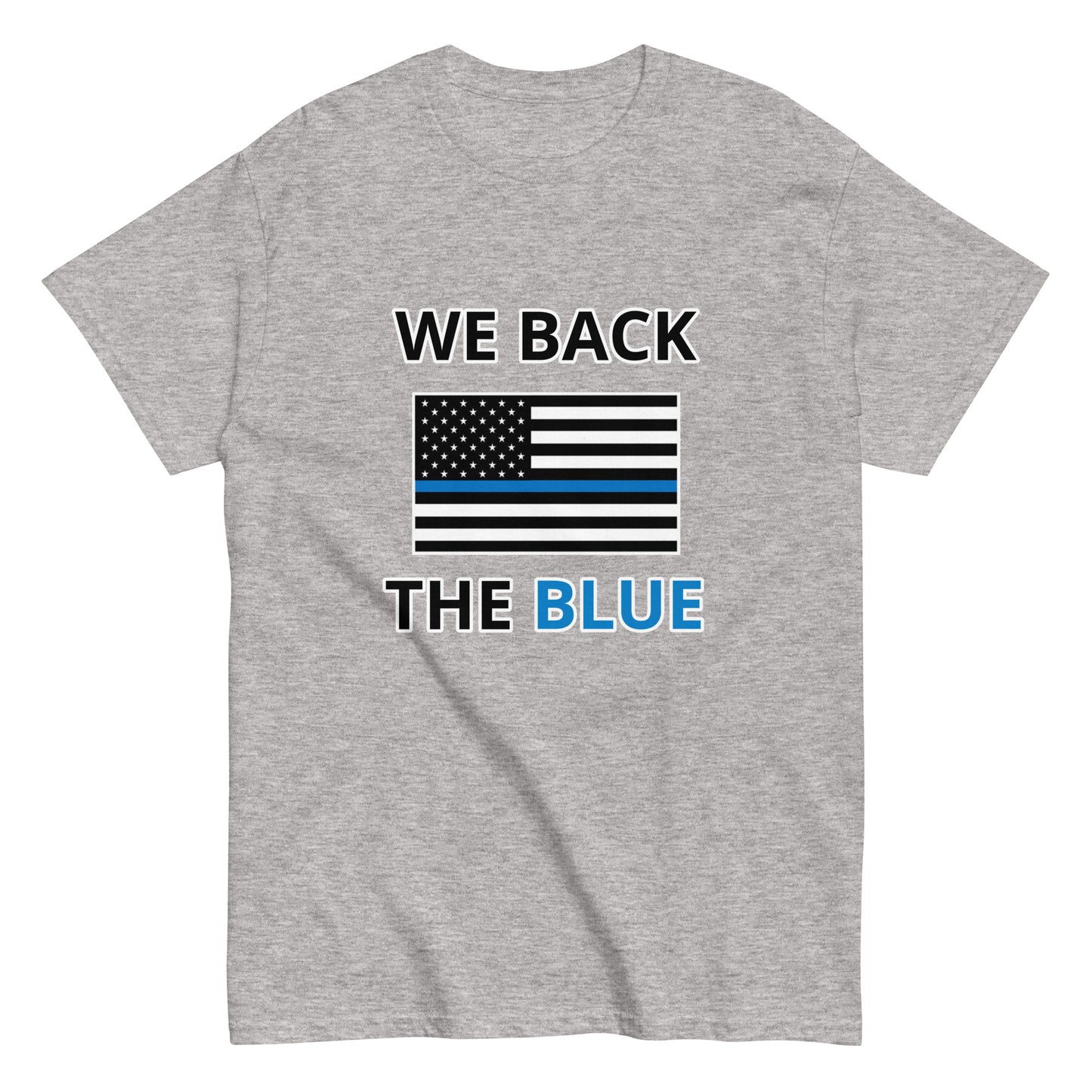 WE BACK THE BLUE