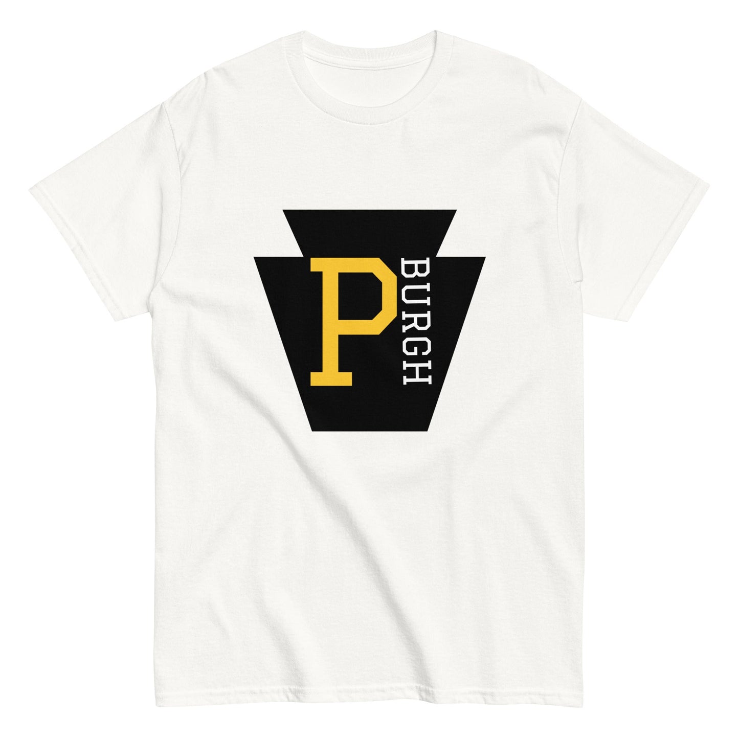 P-BURGH Brand Men's classic tee