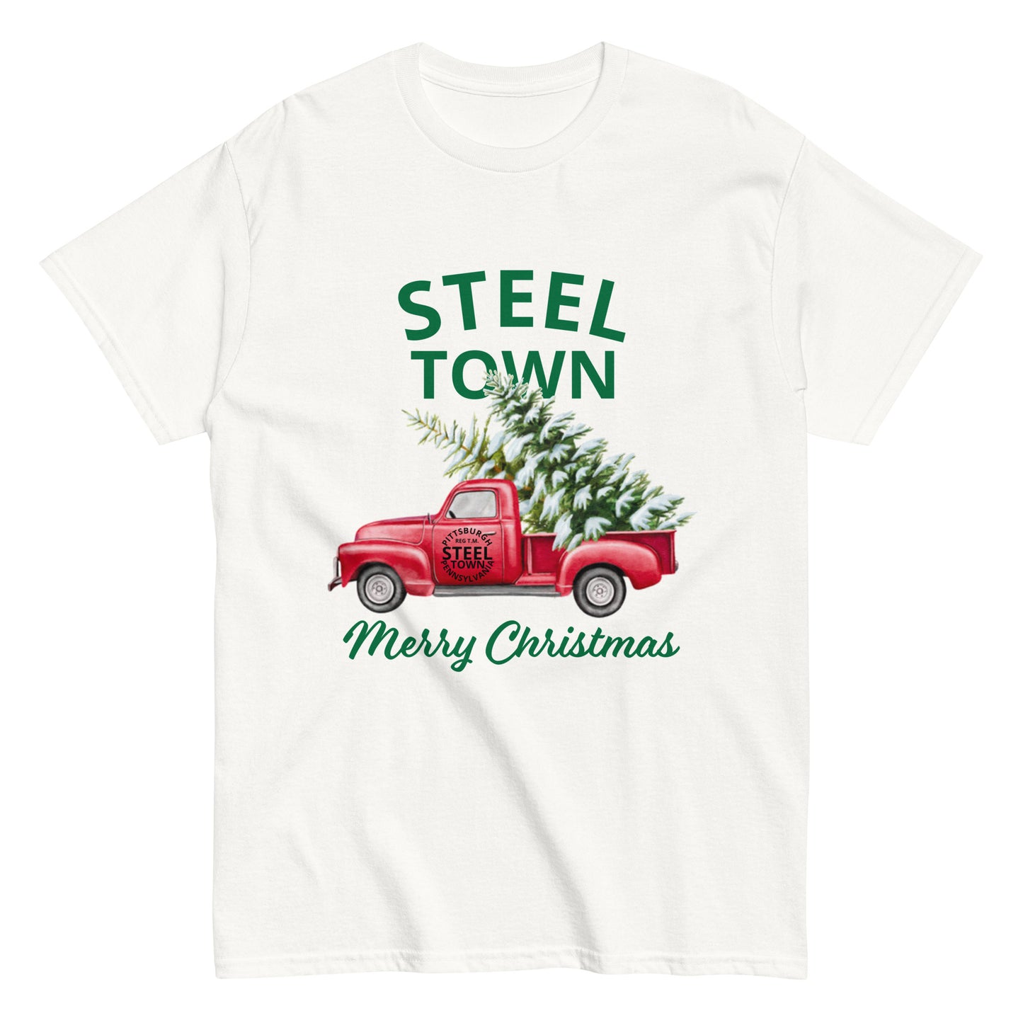 STEEL CITY XMAS TREE TRUCK