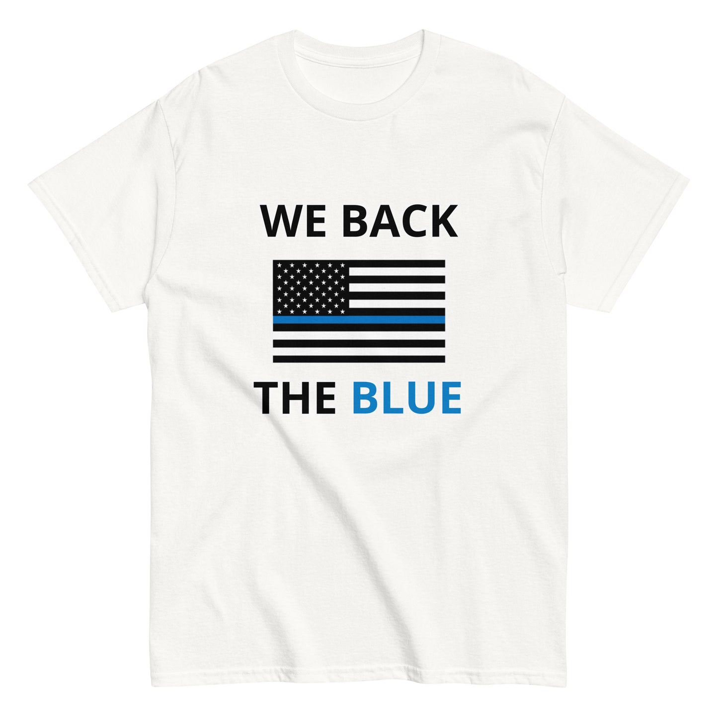 WE BACK THE BLUE