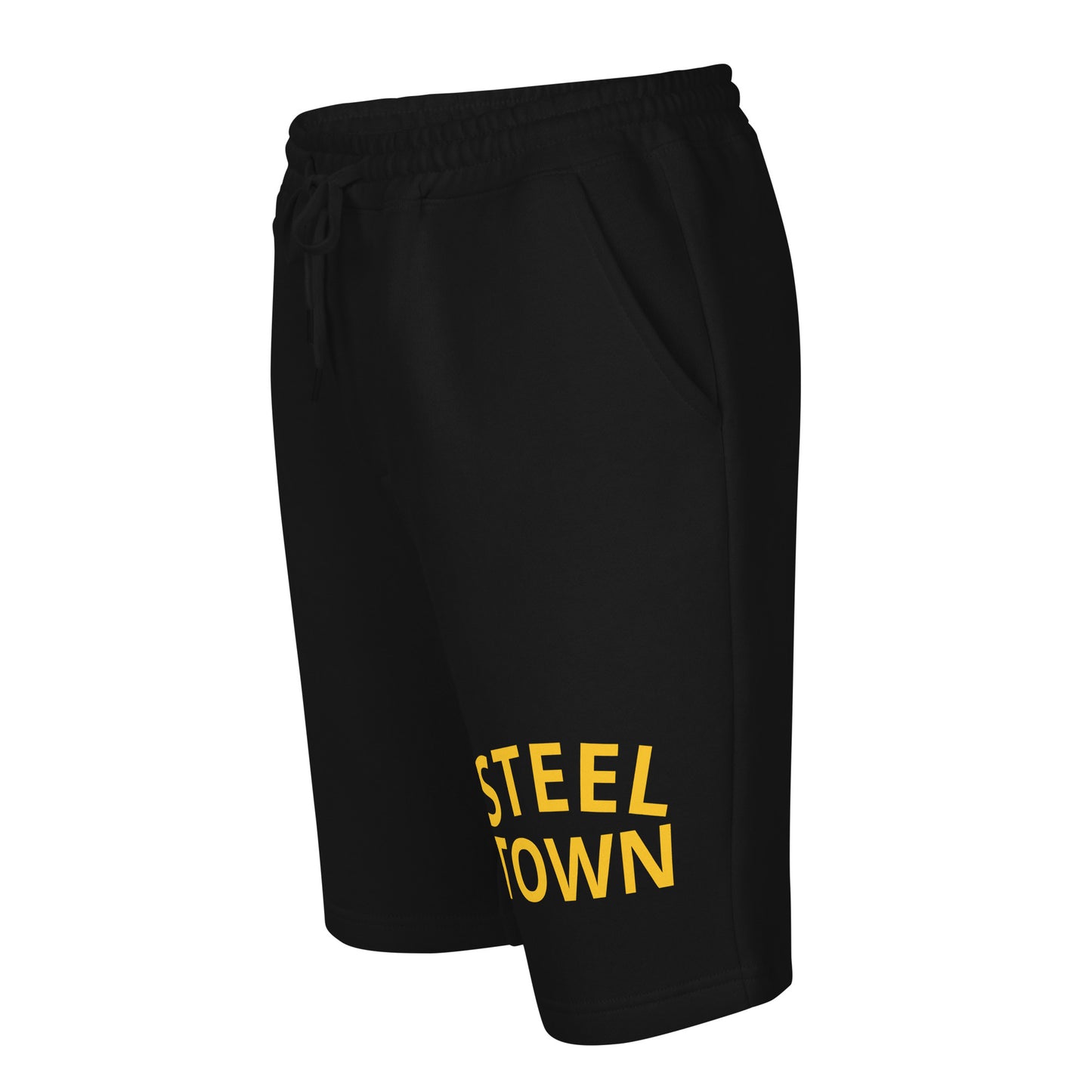 STEEL TOWN Logo Men's fleece shorts